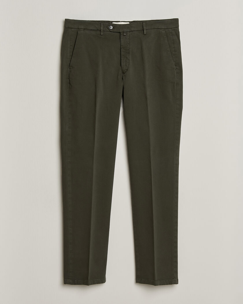 Briglia 1949 Soho Tailored Easy Fit Chino Olive – Grün