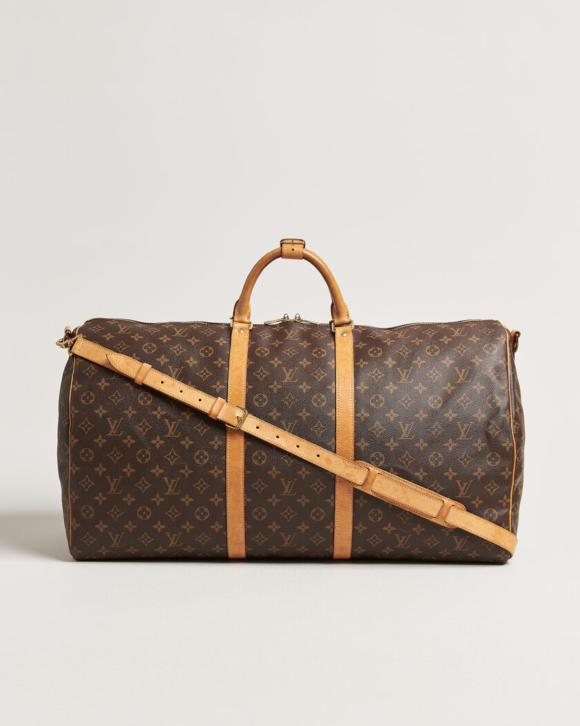 Louis Vuitton Pre-Owned Keepall Bandouliére 60 Monogram – Braun