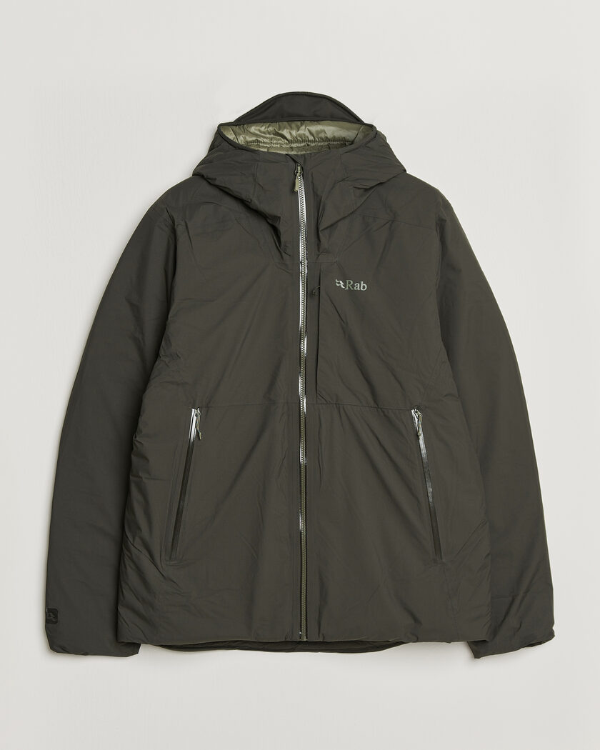 Rab Microlight Waterproof Shield Jacket Dark Army – Grün