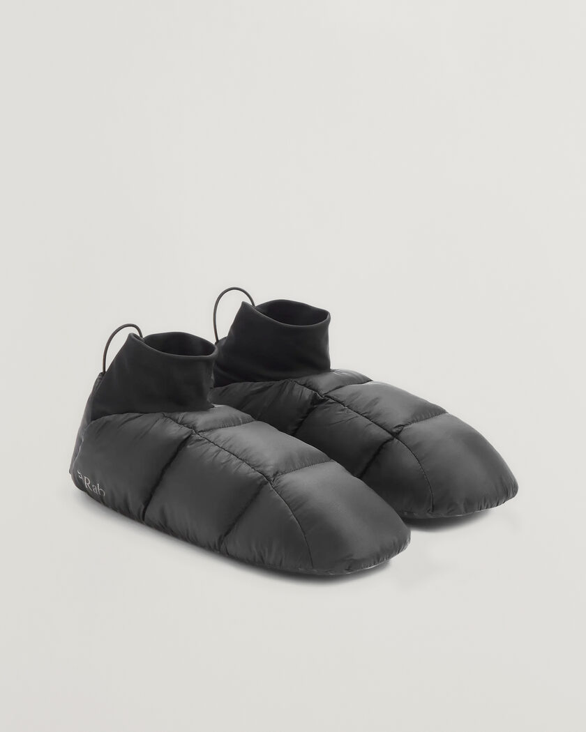 Rab Microlight Hut Slippers Black – Schwarz