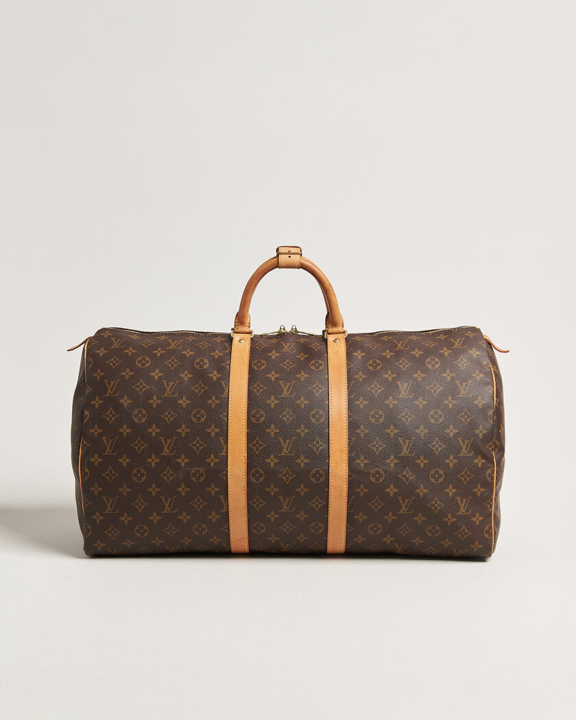 Louis Vuitton Pre-Owned Keepall 55 Monogram – Braun