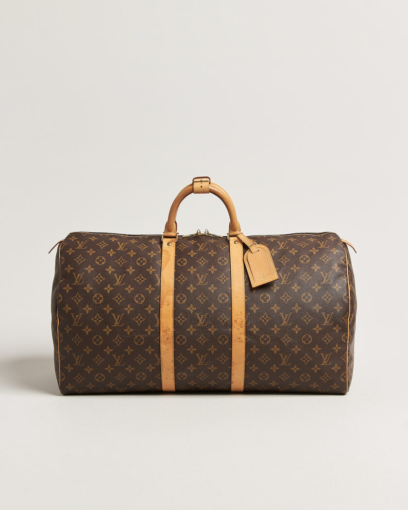 Louis Vuitton Pre-Owned Keepall 55 Monogram – Braun
