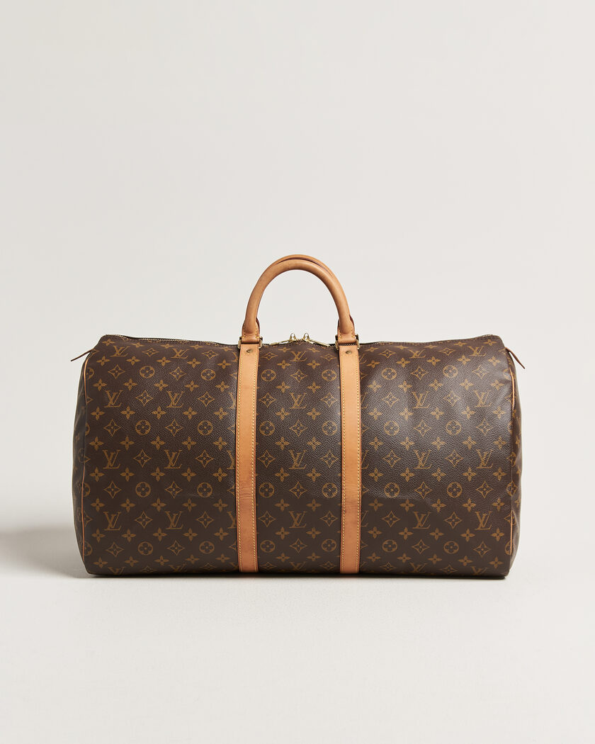 Louis Vuitton Pre-Owned Keepall 55 Monogram – Braun