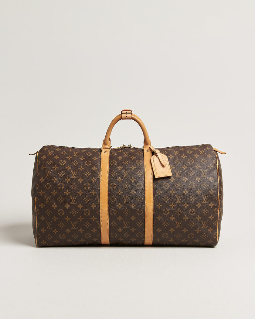Louis Vuitton Pre-Owned Keepall 55 Monogram – Braun