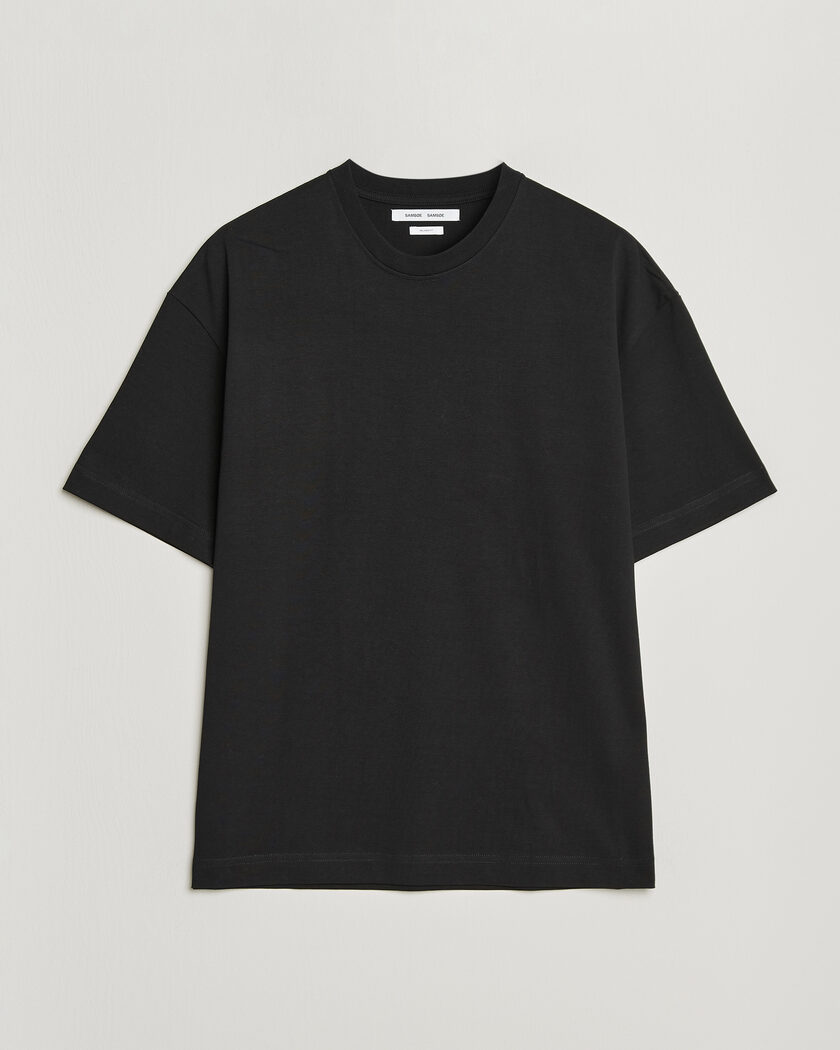  Samsøe Samsøe Jason Heavy Cotton T-Shirt Black – Schwarz