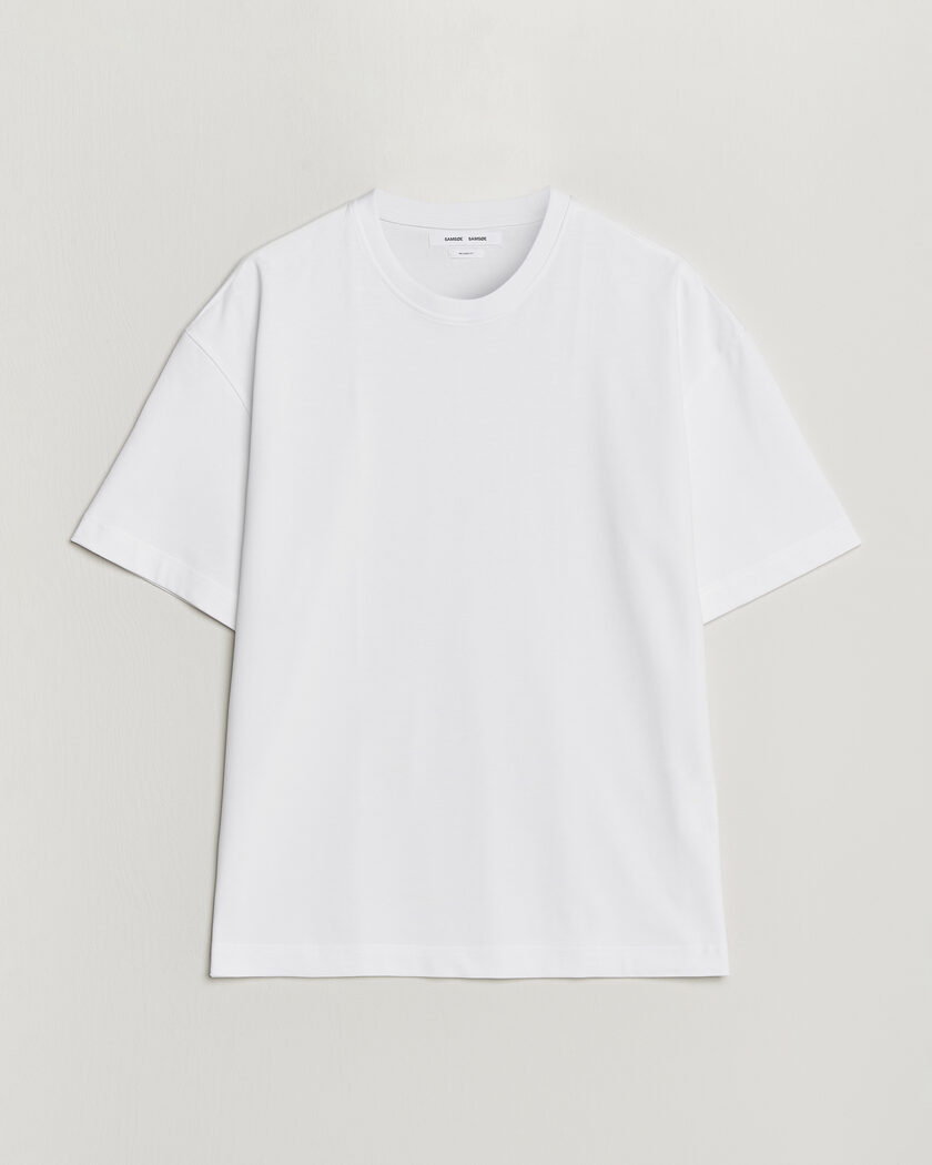 Samsøe Samsøe Jason Heavy Cotton T-Shirt White – Weiß