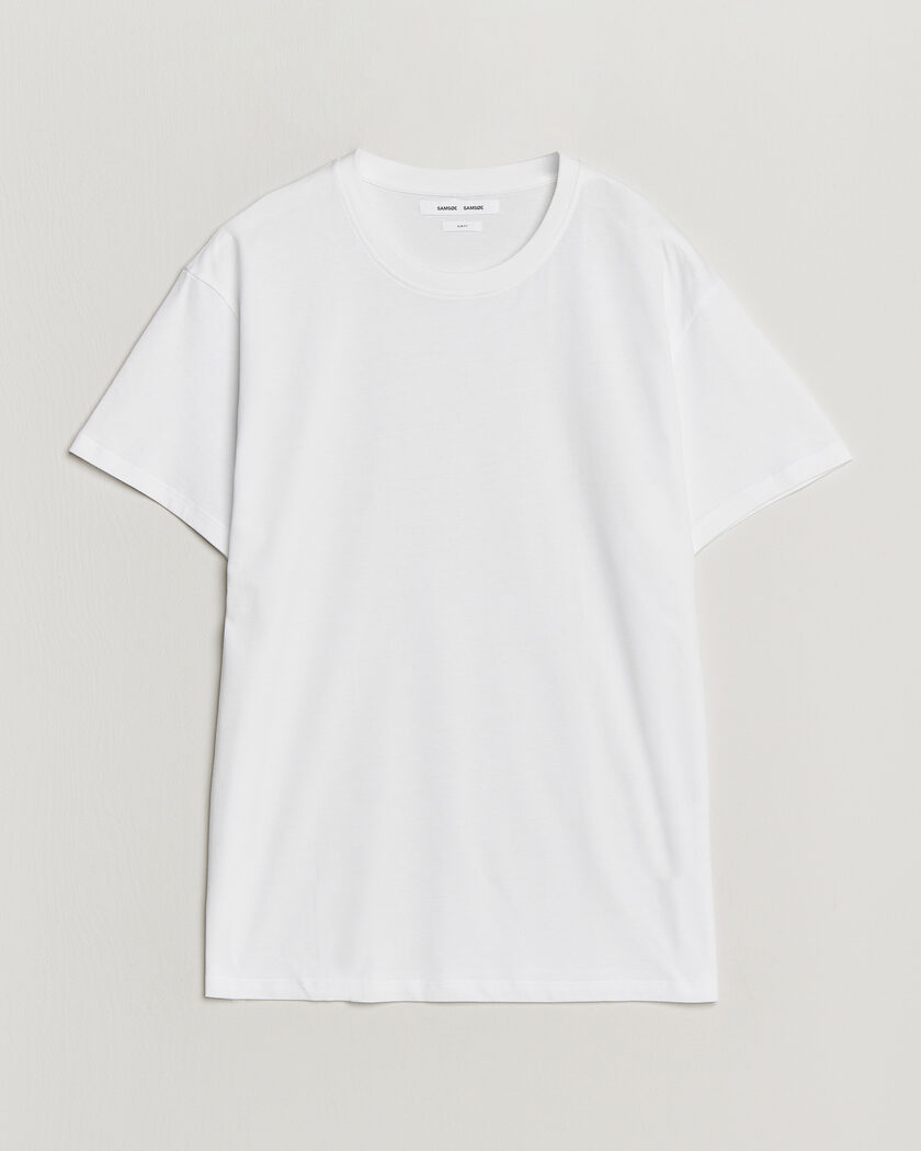 Samsøe Samsøe Kronos Cotton T-Shirt White – Weiß