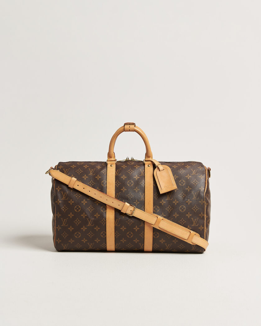 Louis Vuitton Pre-Owned Keepall Bandouliére 45 Monogram – Braun