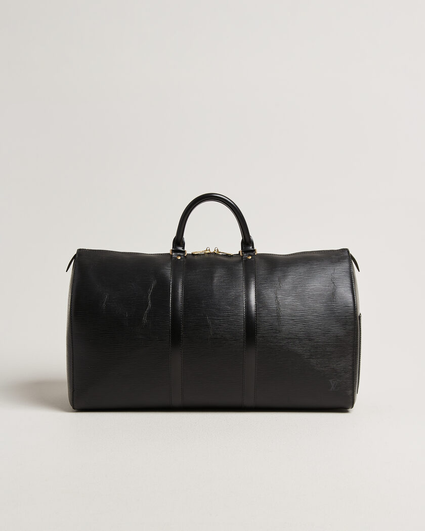 Louis Vuitton Pre-Owned Keepall 50 Epi Leather Black – Schwarz