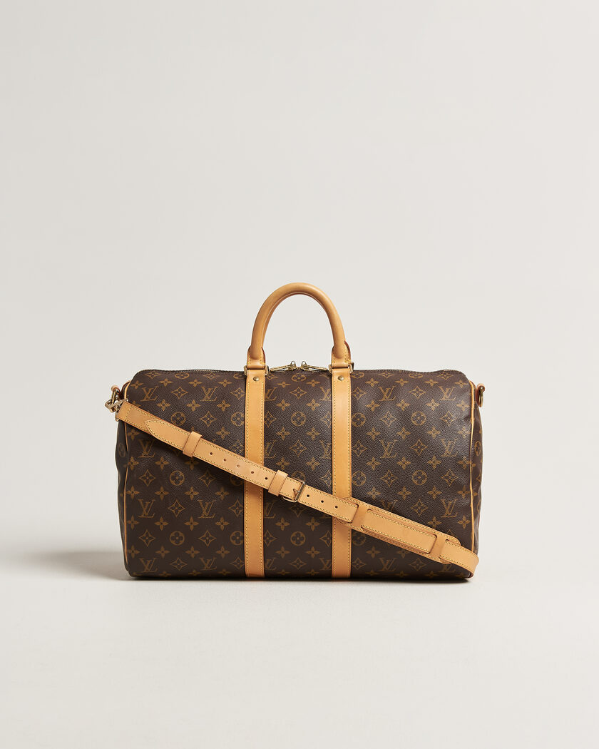 Louis Vuitton Pre-Owned Keepall 45 Bandoulière Monogram – Braun