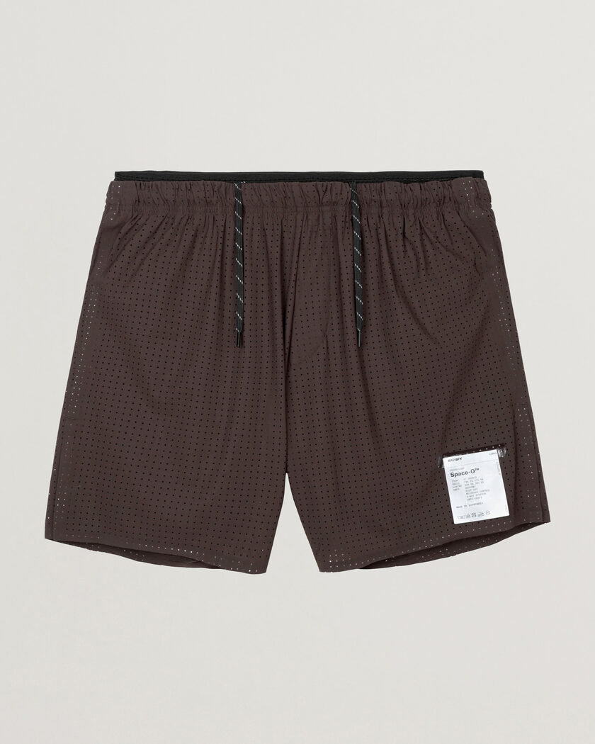 Satisfy Space-O 5 Inch Shorts Deep Mahogany – Braun