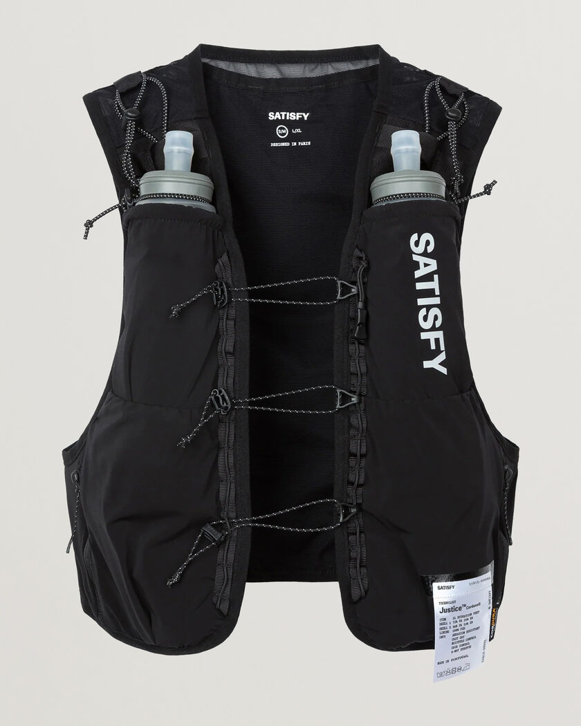 Satisfy TechSilk Drift Cordura 5L Hydration Vest Black – Schwarz