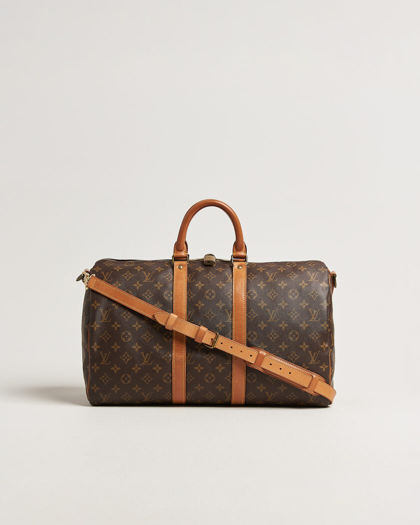 Louis Vuitton Pre-Owned Keepall Bandouliére 45 Monogram – Braun