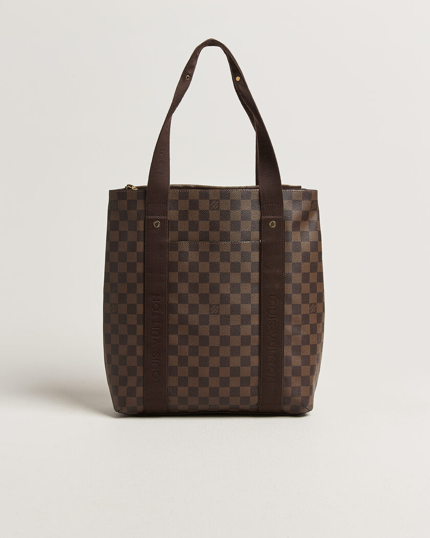 Louis Vuitton Pre-Owned Cabas Bobur Tote Bag Damier Ebene – Braun