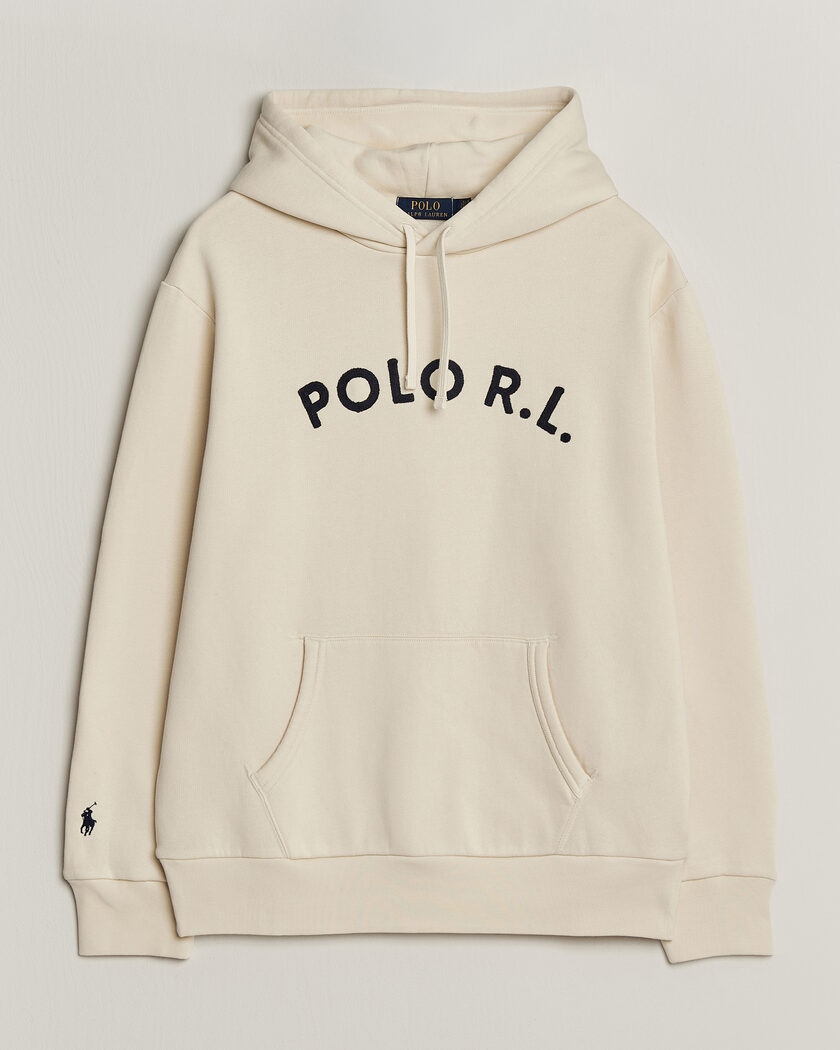  Polo Ralph Lauren Cotton Chest Logo Hood Andover Cream – Weiß