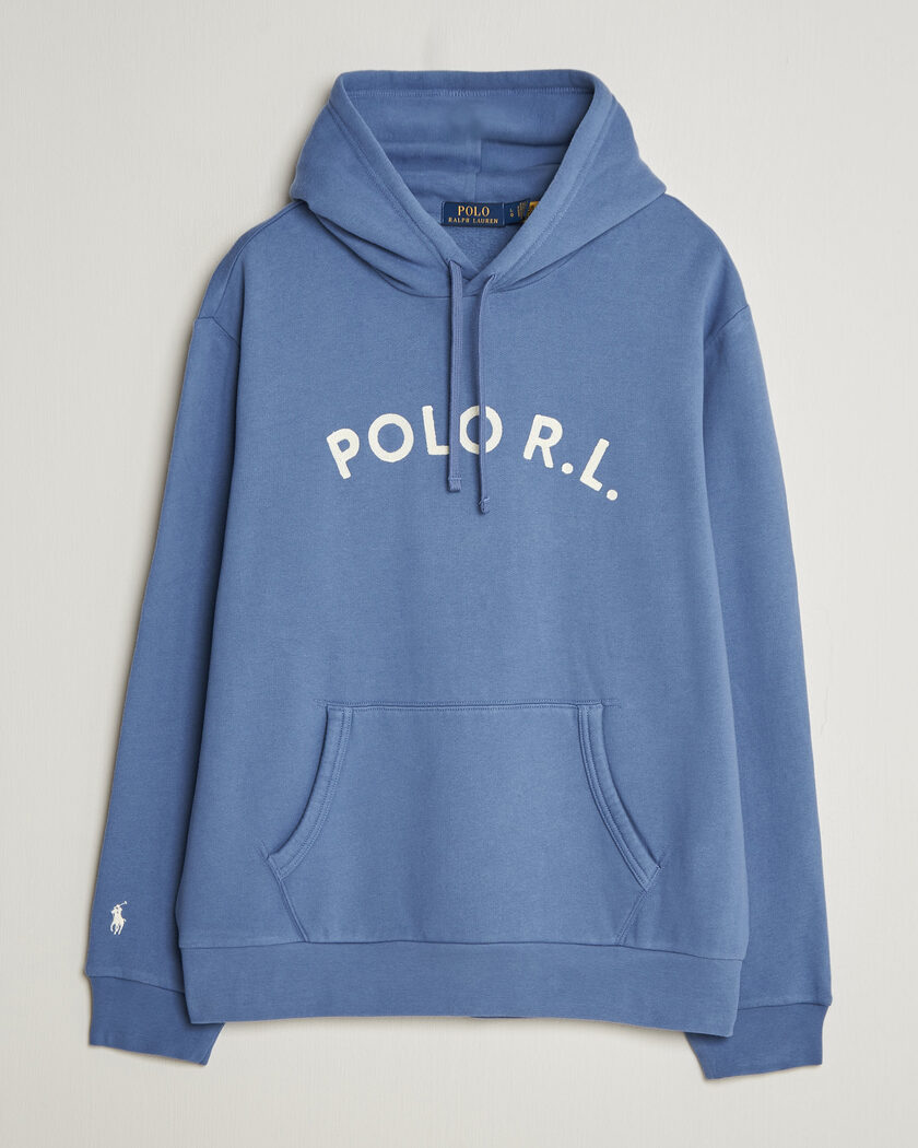  Polo Ralph Lauren Cotton Chest Logo Hood Carson Blue – Blau