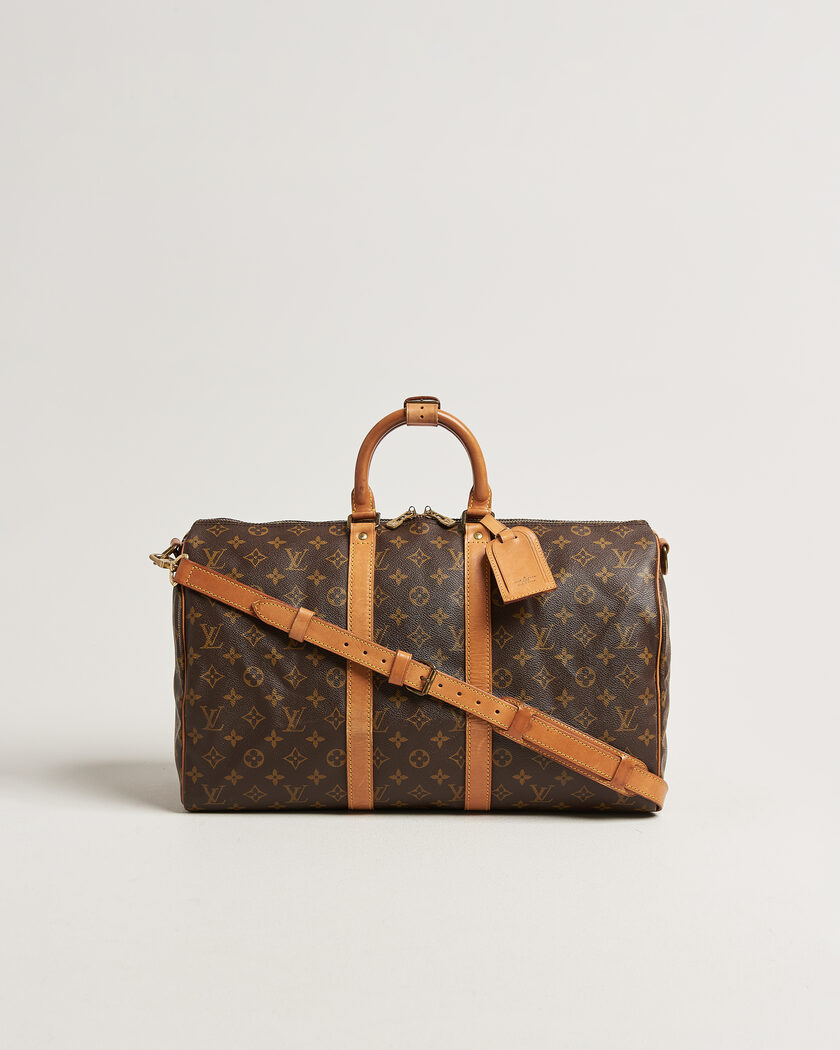 Louis Vuitton Pre-Owned Keepall 45 Bandoulière Monogram – Braun