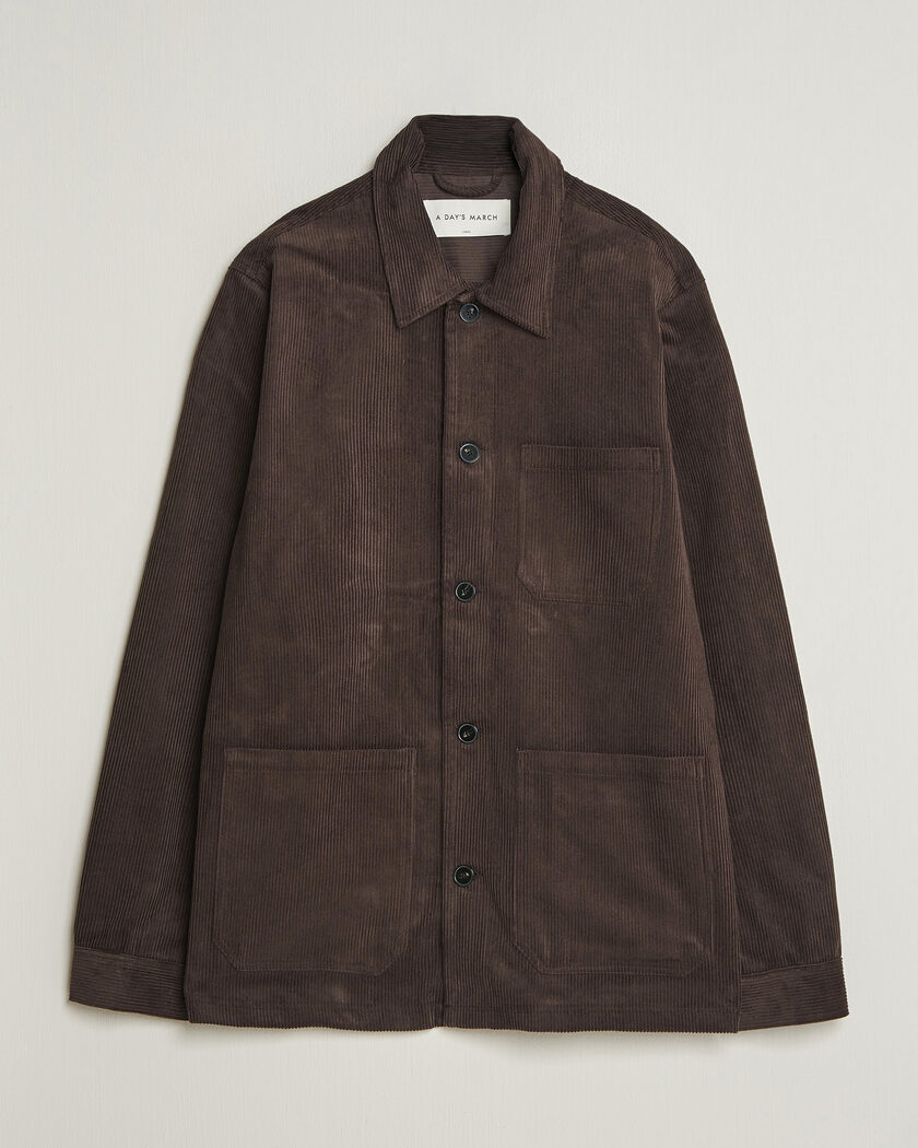 A Day's March Original Corduroy Overshirt  – Braun