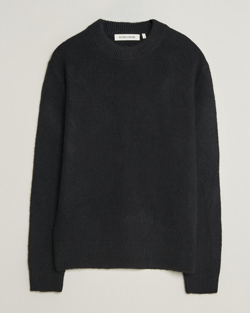 Sunflower Moon Alpaca Sweater Black – Schwarz