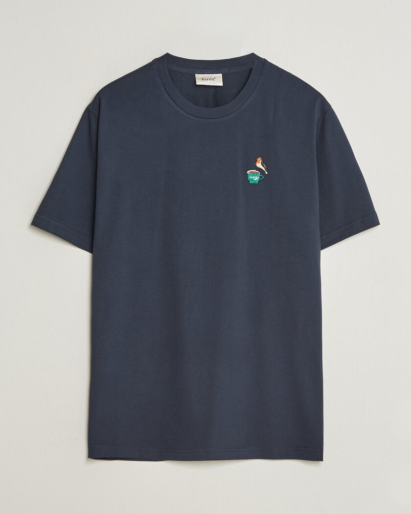 Forét Rest T-Shirt Navy – Blau