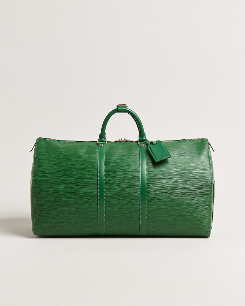 Louis Vuitton Pre-Owned Keepall 55 Epi Leather Green – Grün