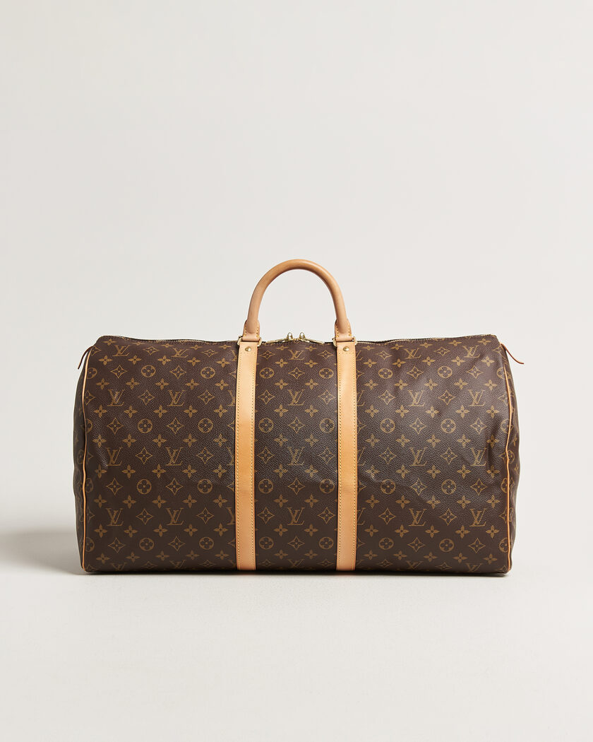 Louis Vuitton Pre-Owned Keepall 55 Monogram – Braun