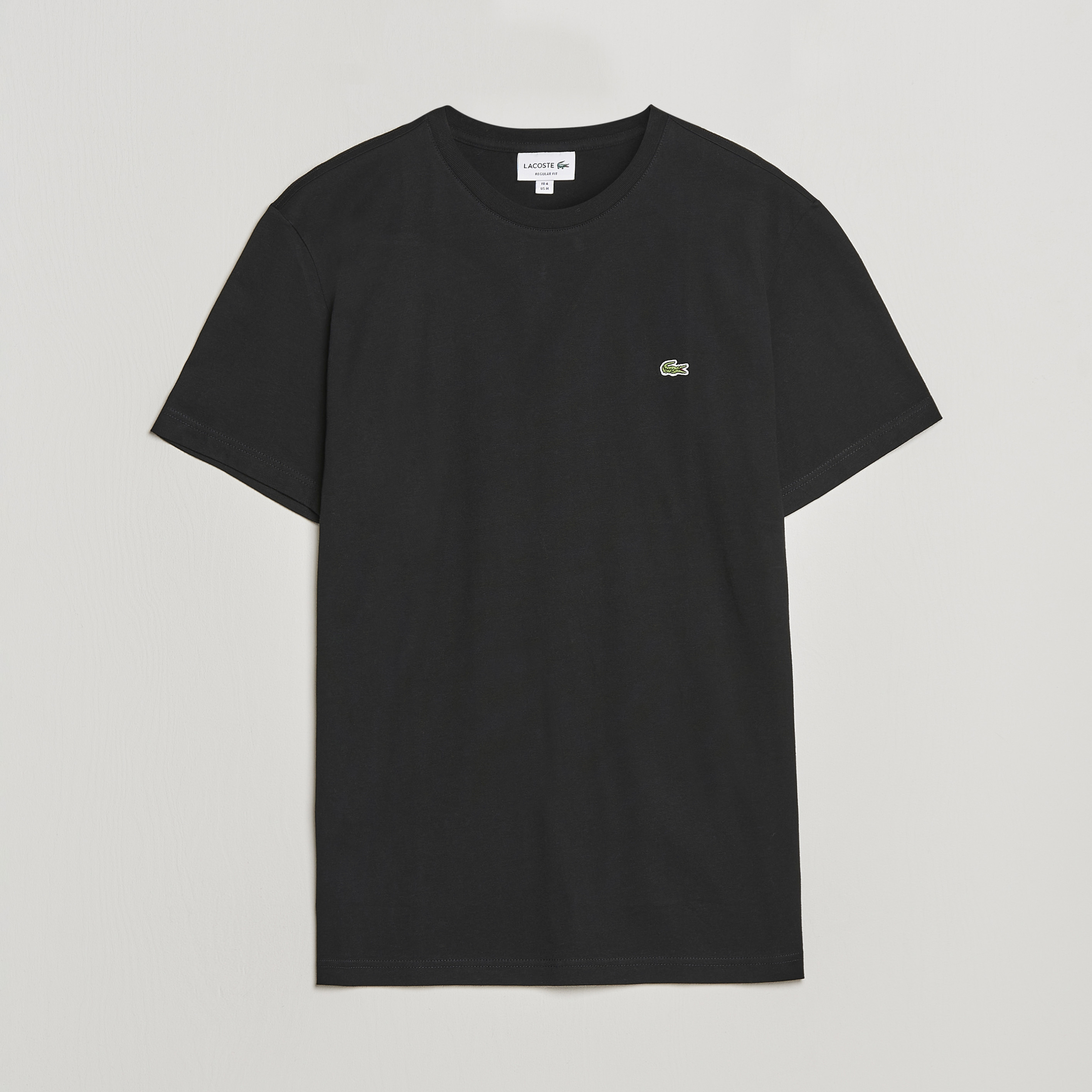 Lacoste Crew Neck T Shirt Black bei Care of Carl