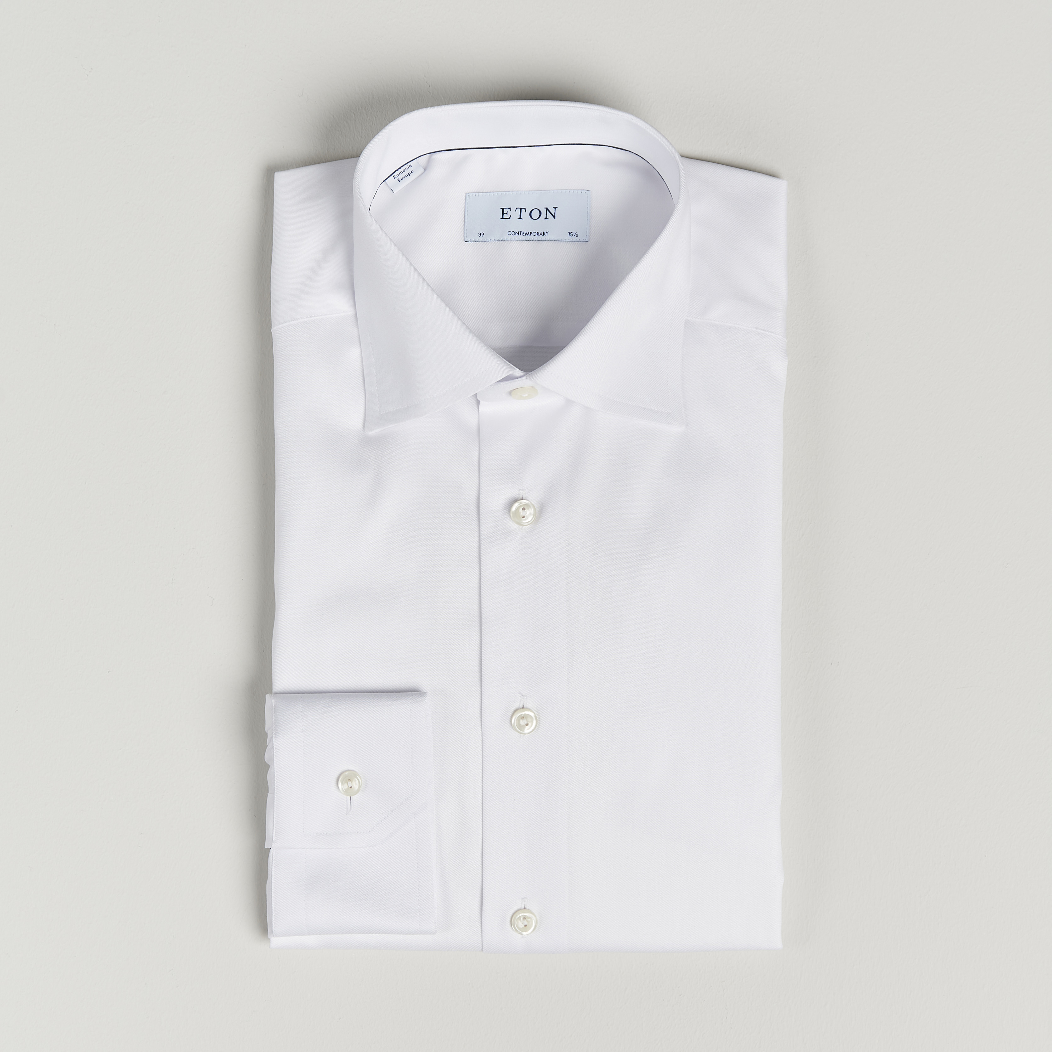 Carl Care White Fit Eton of Contemporary bei Shirt