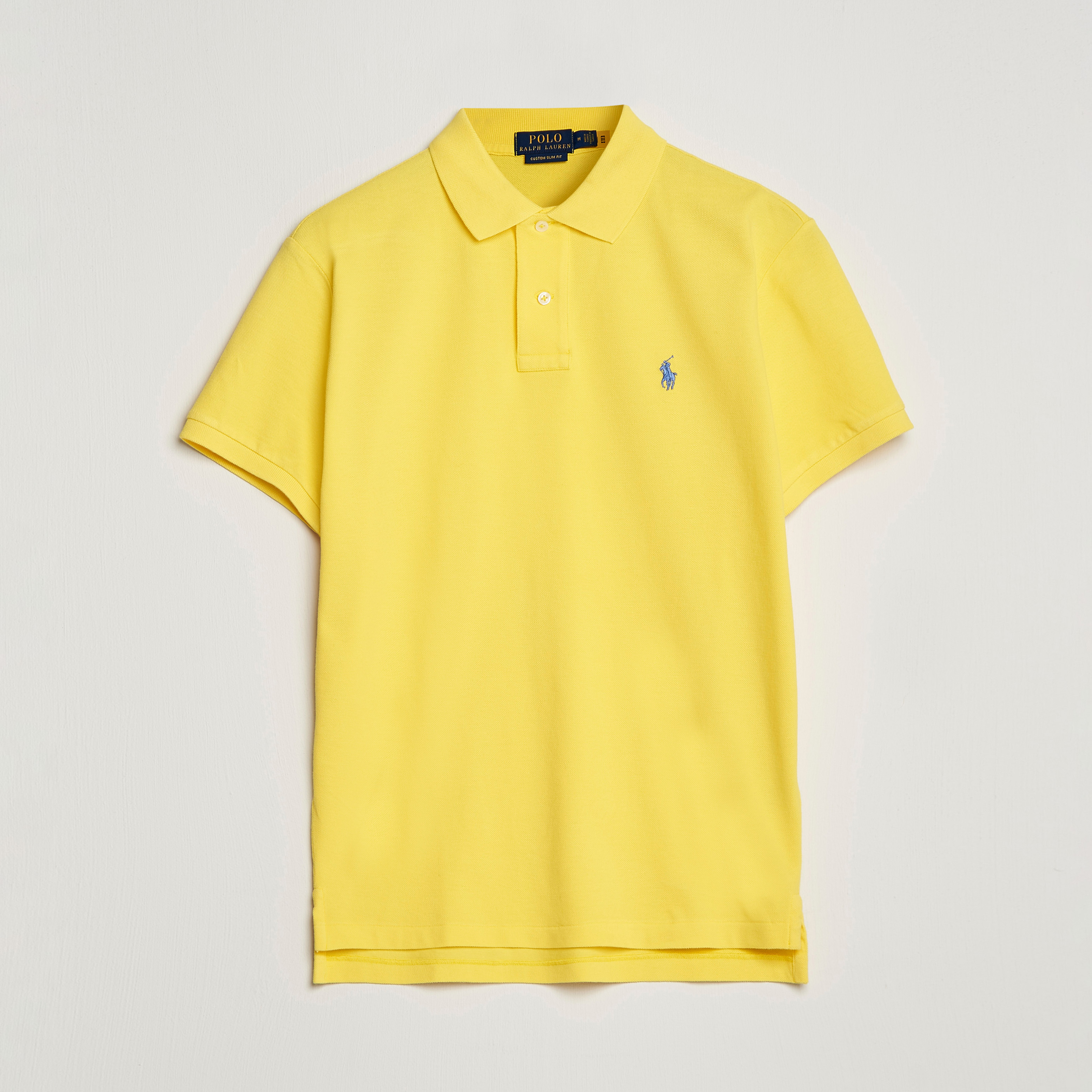 Riley Knit Short Sleeve Polo-Lemon Pepper
