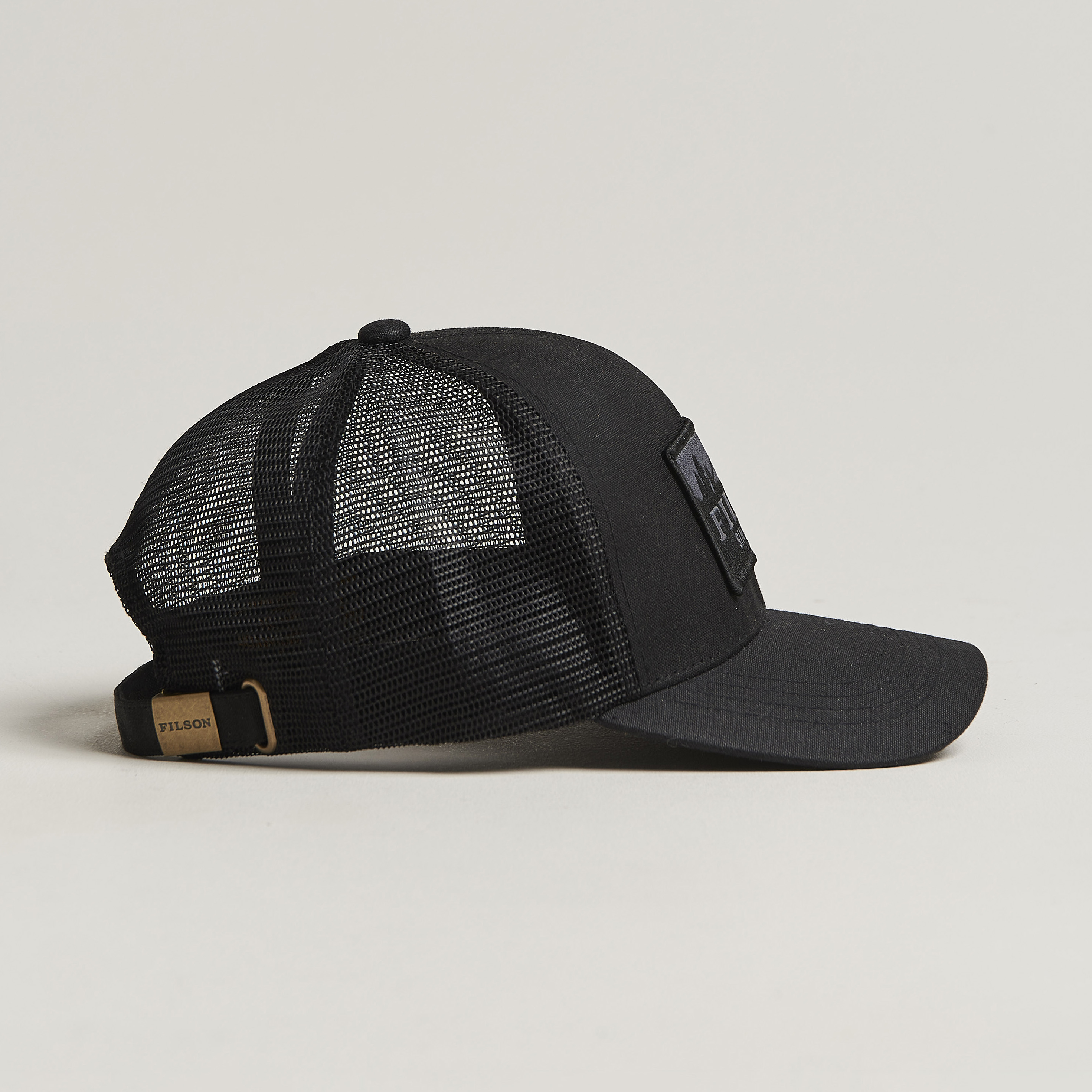 All black mesh hat deals