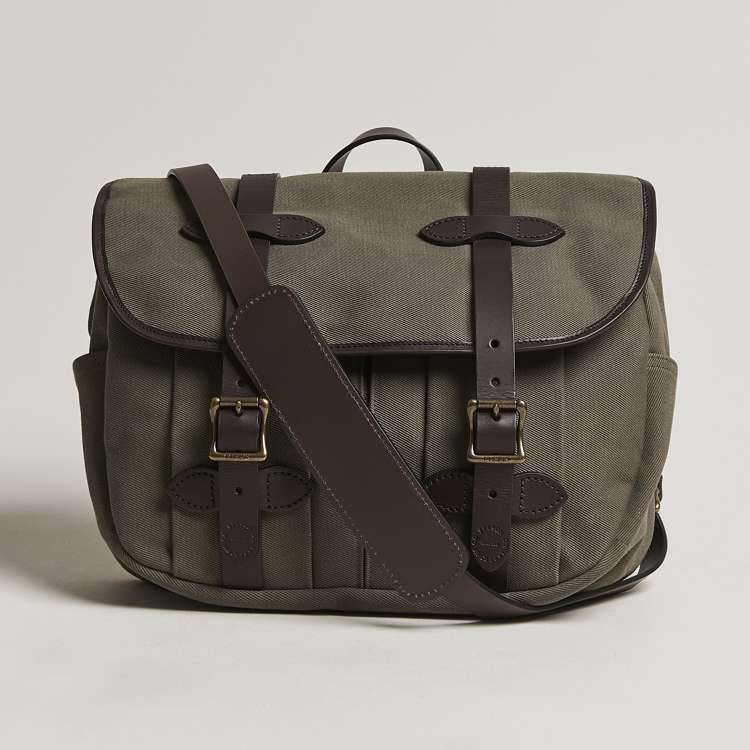 Medium rugged twill field bag outlet