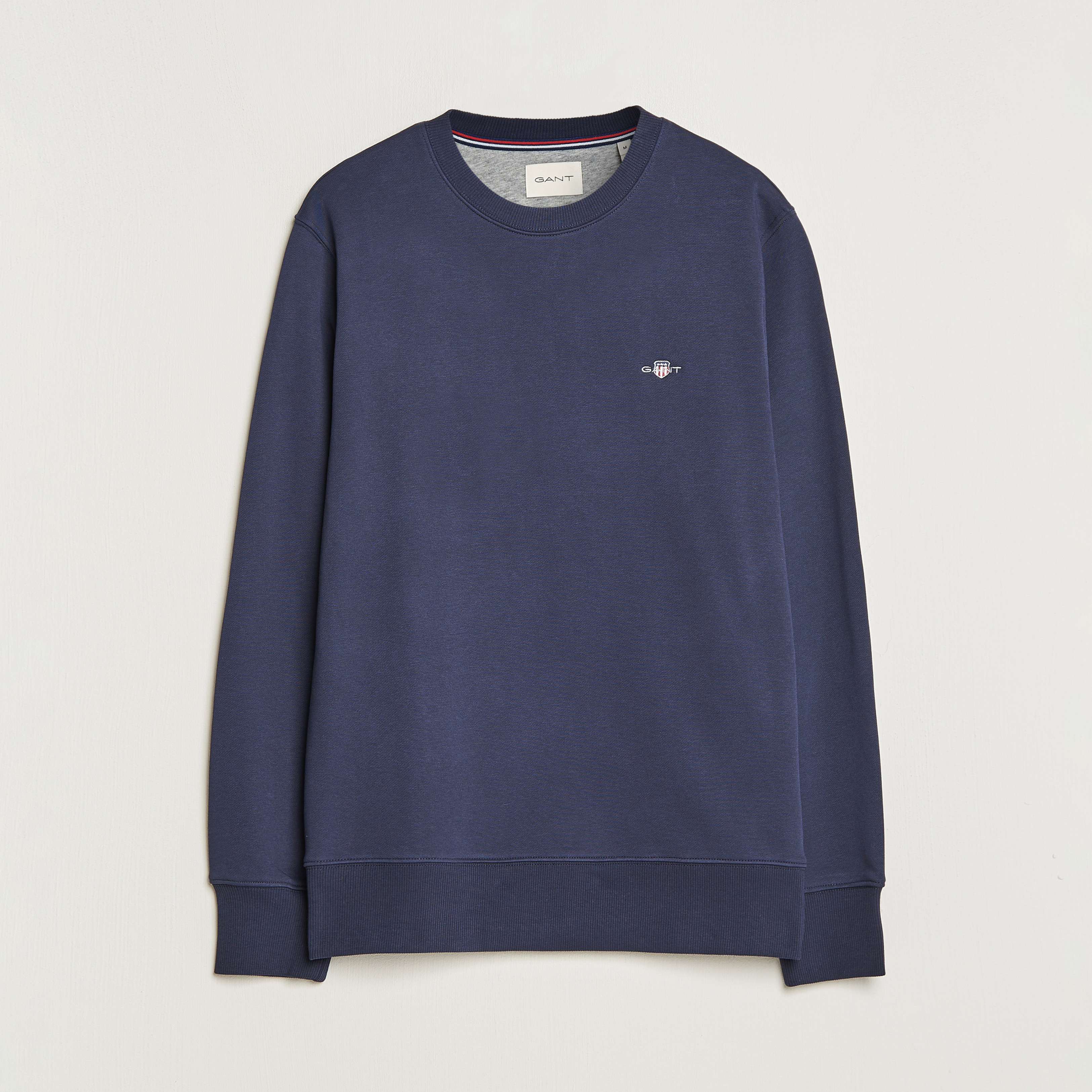 Gant Men Blue Hooded Solid Sweatshirt