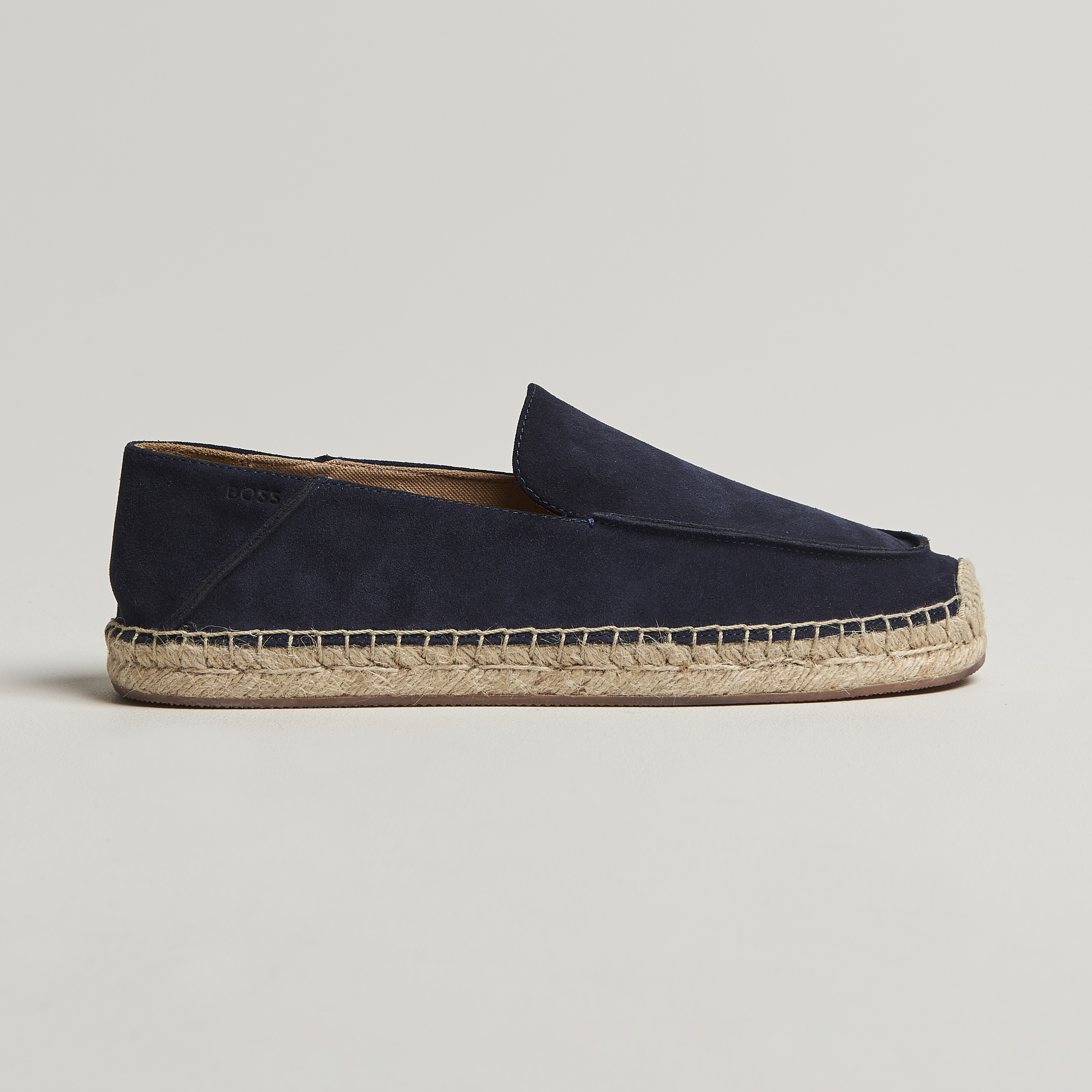 espadrilles dark blue black lambskin