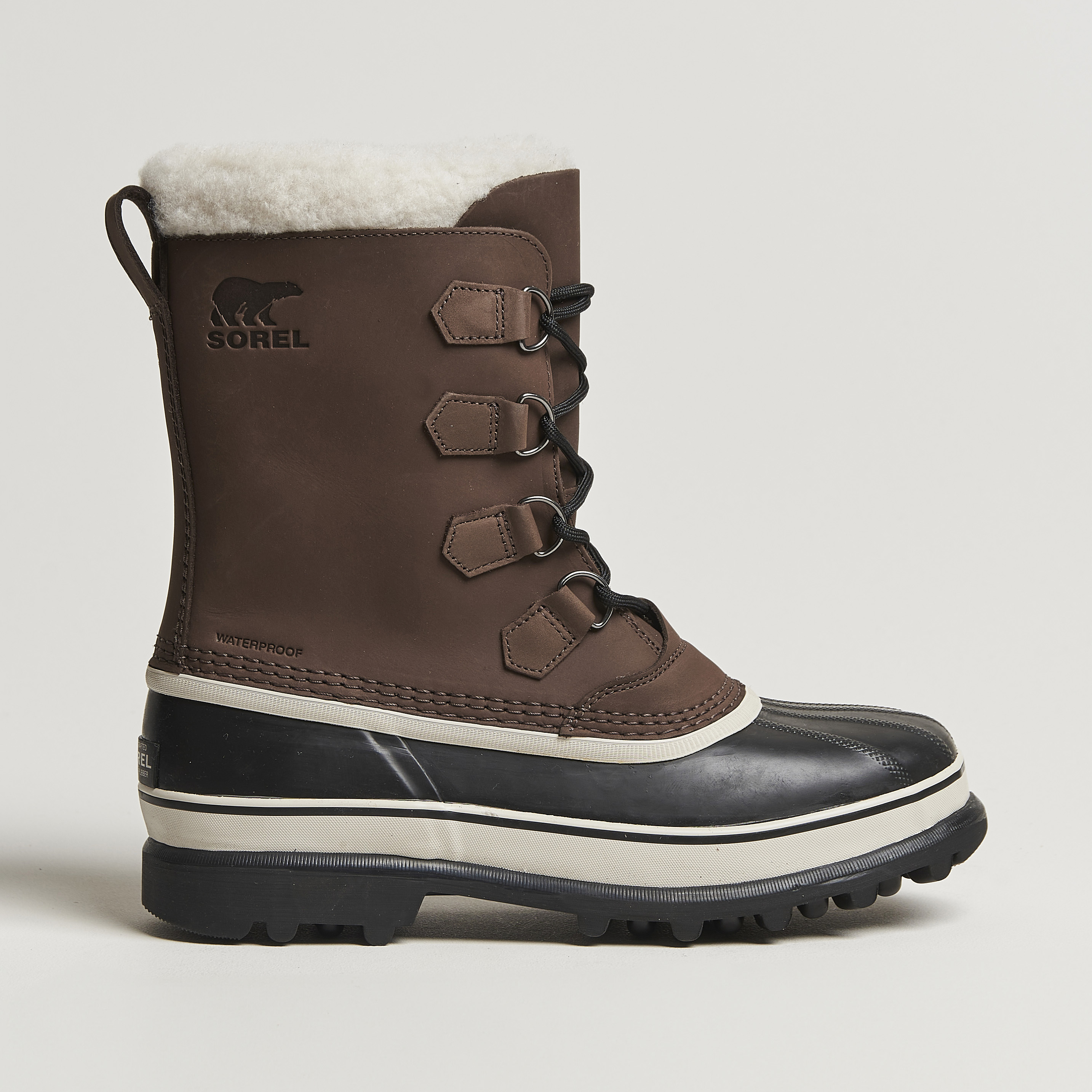 Sorel Caribou WP Felt Lined Leather Boots Bruno bei Care of Carl