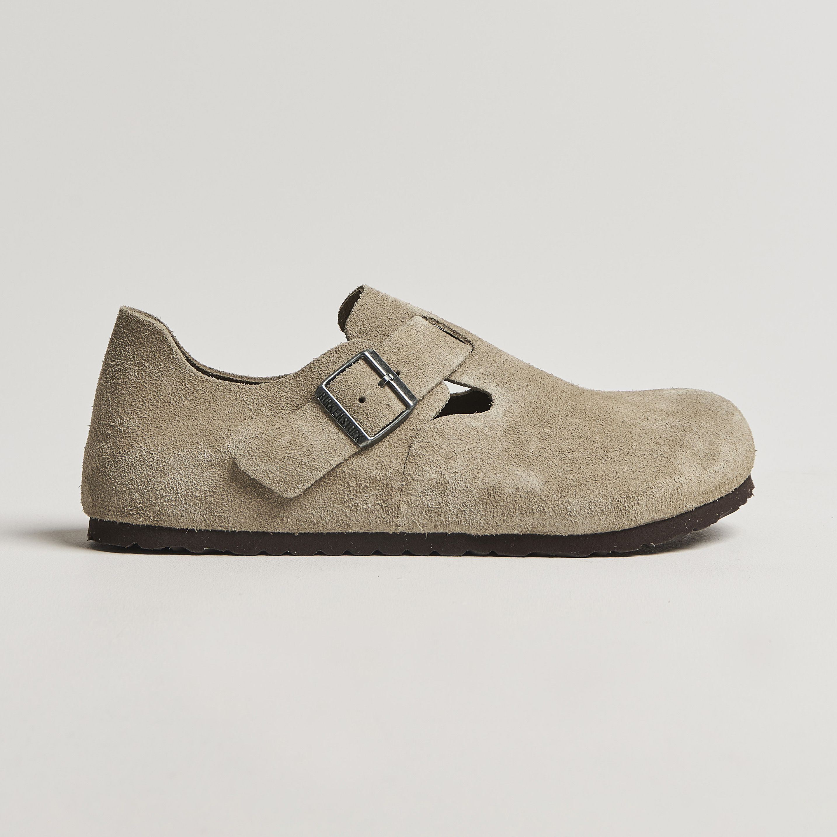 BIRKENSTOCK London Suede Leather Taupe bei Care of Carl
