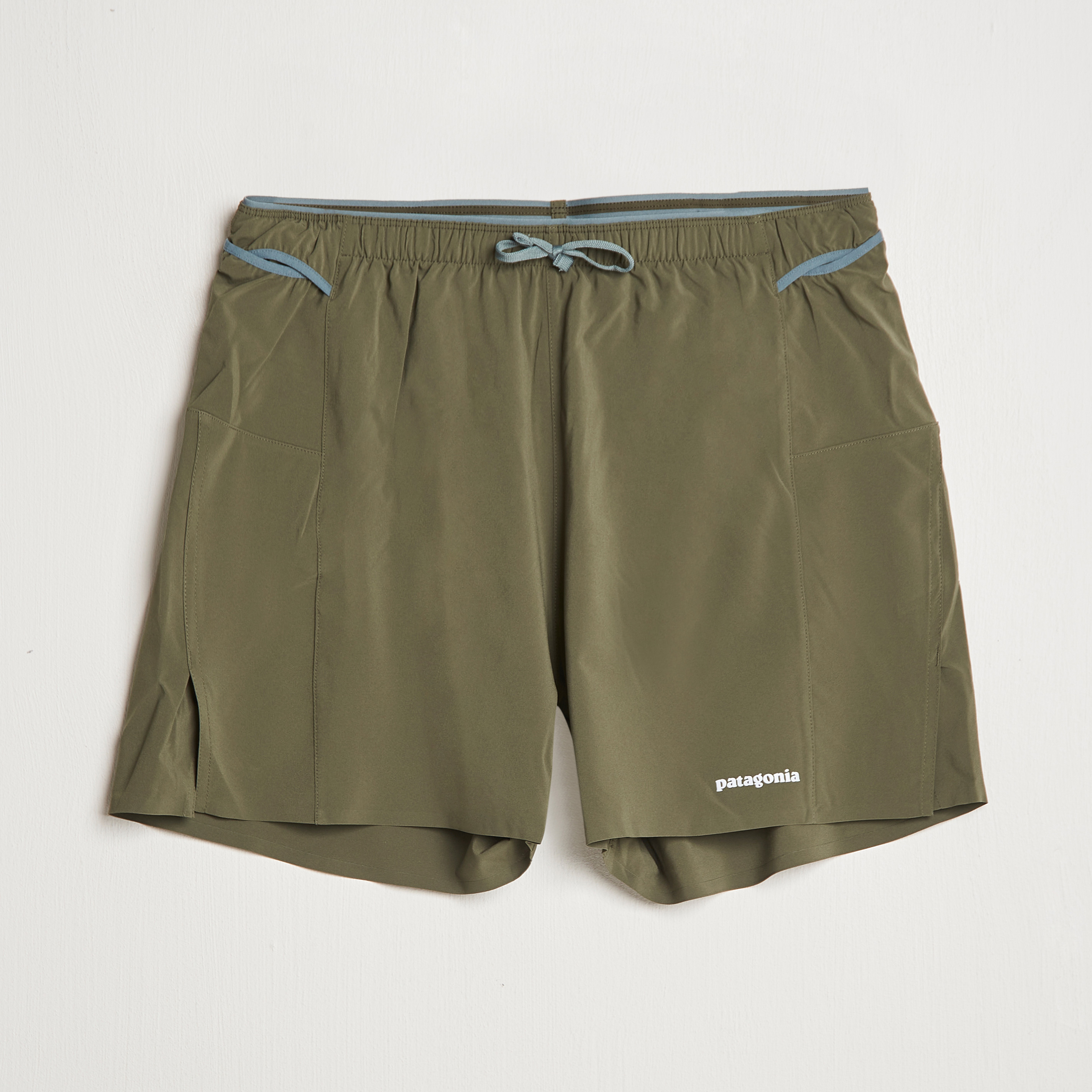 Patagonia Strider Pro Shorts 5inch Pine Needle Green bei Care of Carl
