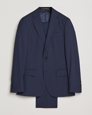 Herren | Anzug | Oscar Jacobson | Edmund Suit Super 120's Wool Navy