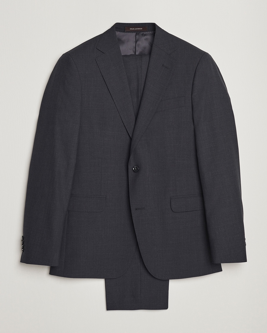 Herren | Oscar Jacobson | Oscar Jacobson | Falk Wool Suit Grey