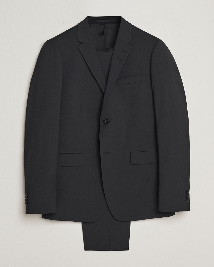  Jerretts Wool Travel Suit Black