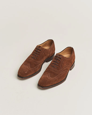 Loake 1880 Buckingham Brogue Brown Suede UK6,5 - EU40,5