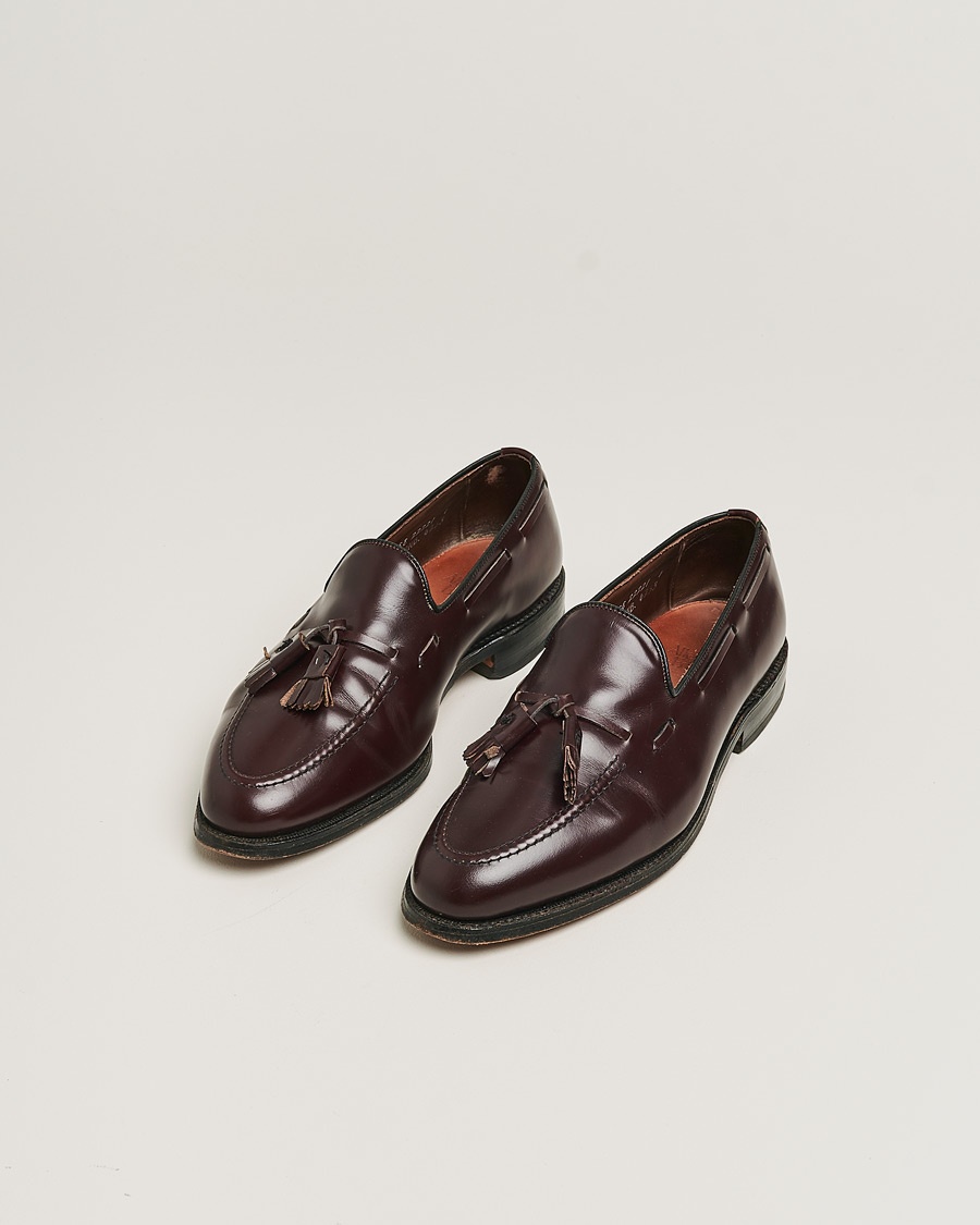 Pre-owned Allen Edmonds Grayson Loafer Burgundy US7/EU40 – Rot