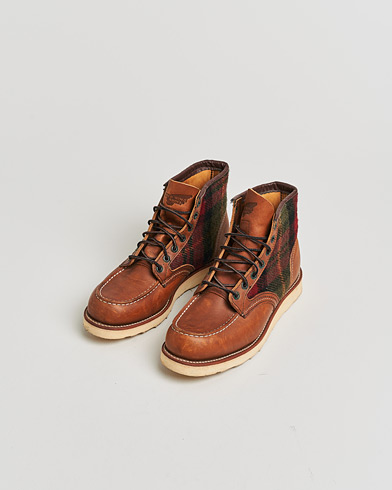 Pre-owned Red Wing Shoes x Woolrich Moc Toe Boot US9,5 - EU42,5 – Braun
