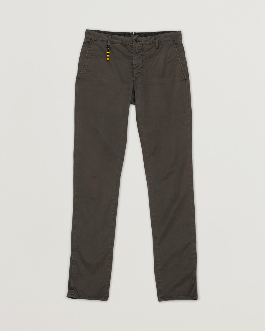 Herren | Pre-owned Hosen | Pre-owned | Incotex Slim Fit Stretch Slacks Dark Brown