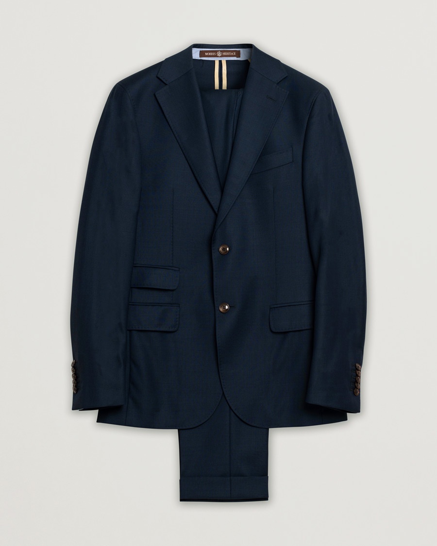 Morris Heritage Suit Navy 46 – Blau