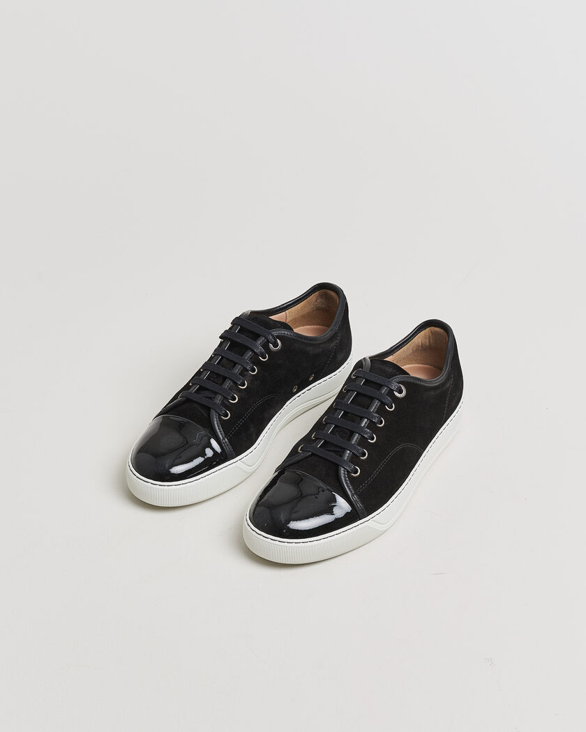 Pre-owned LanvinDBB1 Patent Cap Toe SneakerBlackUK7 - EU41 – Schwarz