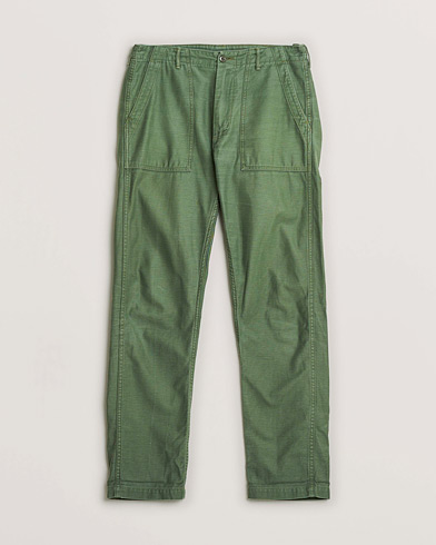 Pre-owned orSlow Slim Fit Original Sateen Fatigue Pants Green M – Grün