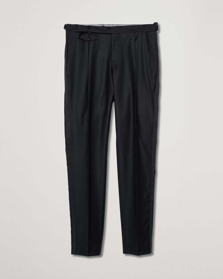 Herren | Pre-owned Hosen | Pre-owned | Morris Heritage Jason Tuxedo Trousers Black