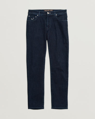 Herren | Pre-owned | Pre-owned | Jacob Cohën Bard 688 Slim Fit Stretch Jeans Dark Blue W31