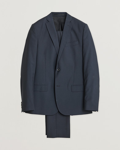 J.Lindeberg Hopper Dressed Wool Suit Navy 50 – Blau