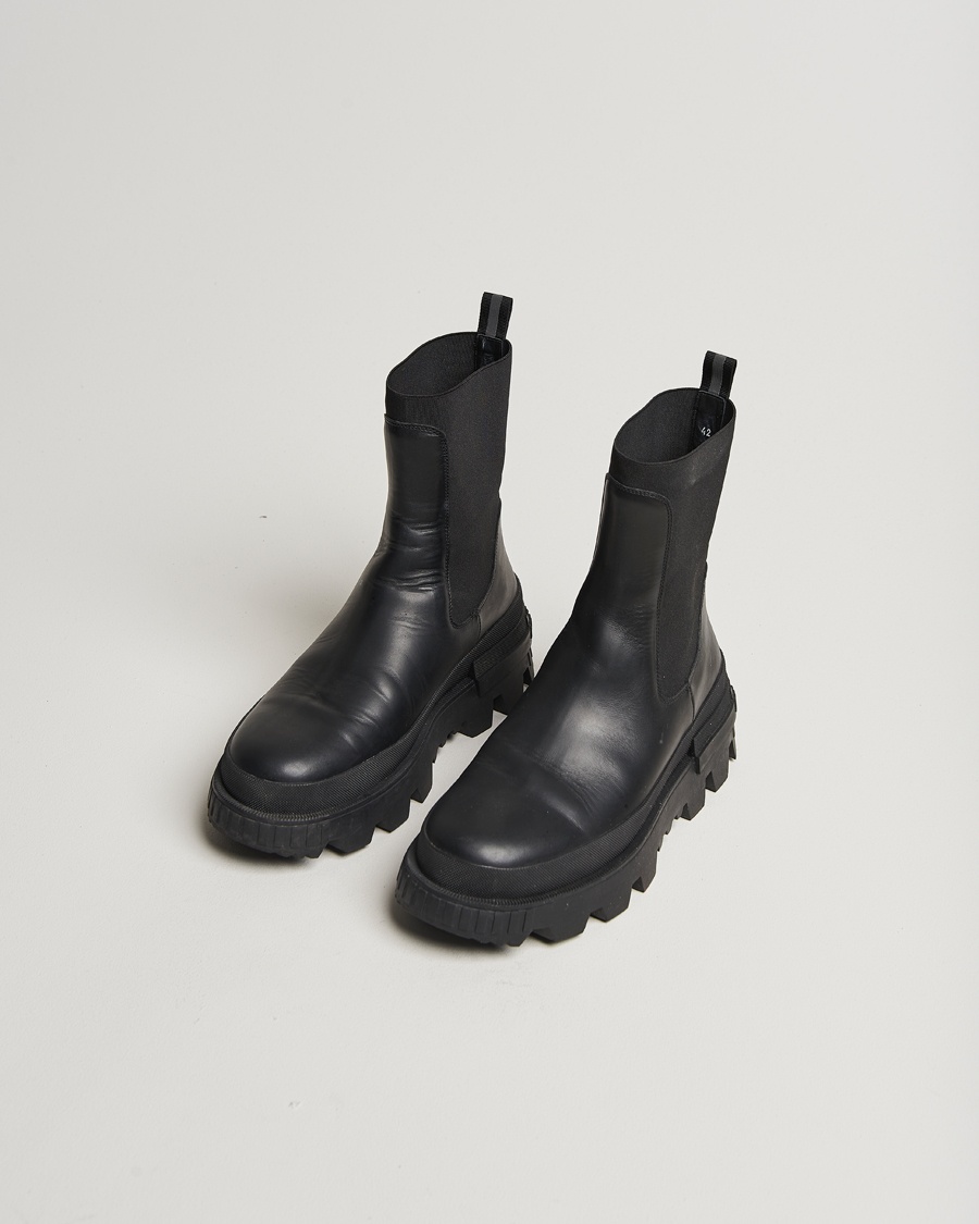 Herren | Pre-owned Schuhe | Pre-owned | Moncler Neue Chelsea Boots Black 42